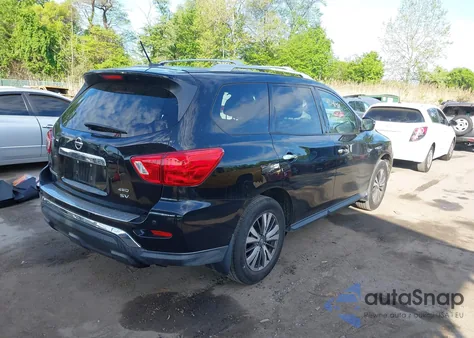 2018 Nissan Pathfinder Sv from USA, damaged, VIN 5N1DR2MM2JC630078